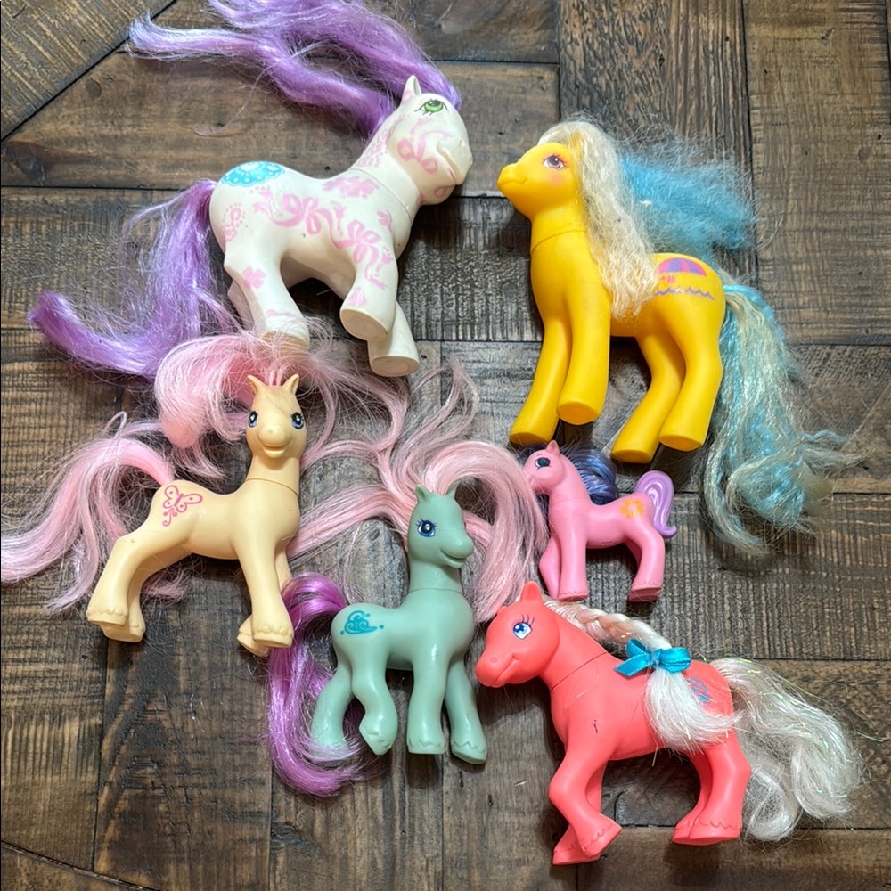 My little pony set of 6